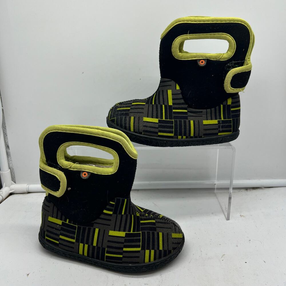 Bogs Boots Baby Infant Kids 8 Phase Geometric Snow Boots